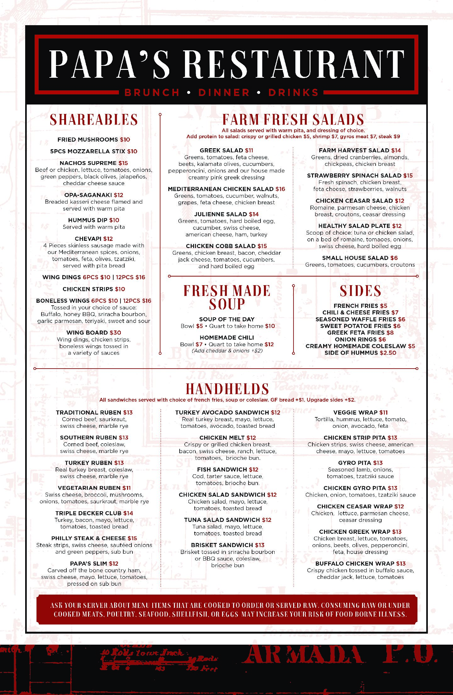 Order PAPA & COMPANY - Shreveport, LA Menu Delivery [Menu & Prices]